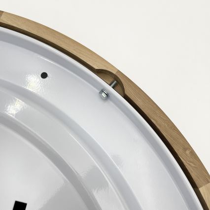 Brilagi - LED-Deckenleuchte CARVALHO MODERN 3xE27/60W/230V Ø 47,5 cm Eiche