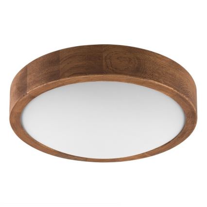 Brilagi - LED-Deckenleuchte CARVALHO SLIM 1xE27/15W/230V Eiche/Kirsche Ø 27 cm