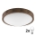 Brilagi - LED Deckenleuchte CARVALHO SLIM 2xE27/60W/230V Eiche d 37 cm