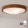 Brilagi - LED Deckenleuchte CARVALHO SLIM 3xE27/15W/230V Eiche/Kirsche Ø 47 cm