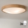 Brilagi - LED-Deckenleuchte CARVALHO SLIM 3xE27/60W/230V Eiche d 47 cm