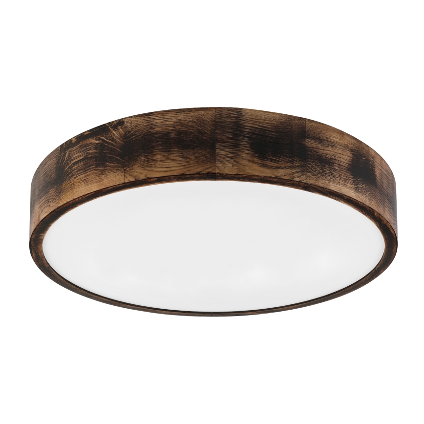 Brilagi - LED-Deckenleuchte CARVALHO SMOKEY LED/36W/230V Eiche Ø 47,5 cm