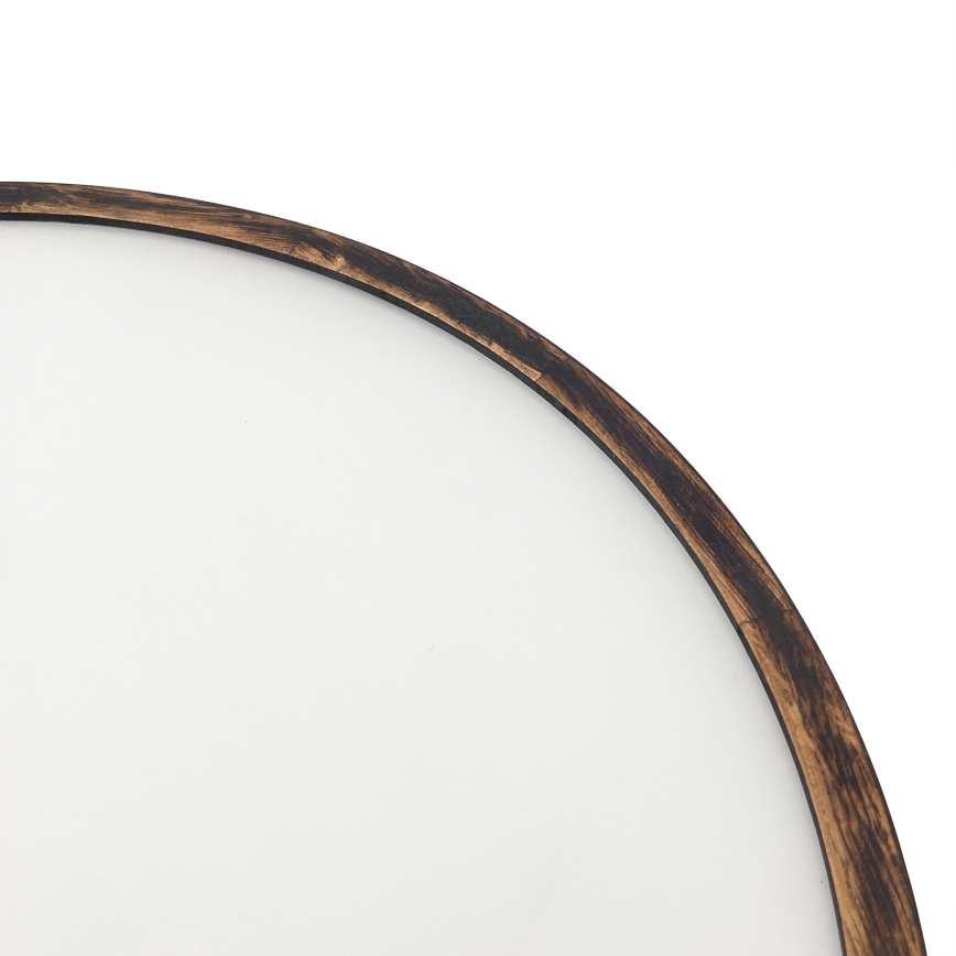 Brilagi - LED-Deckenleuchte CARVALHO SMOKEY LED/36W/230V Eiche Ø 47,5 cm