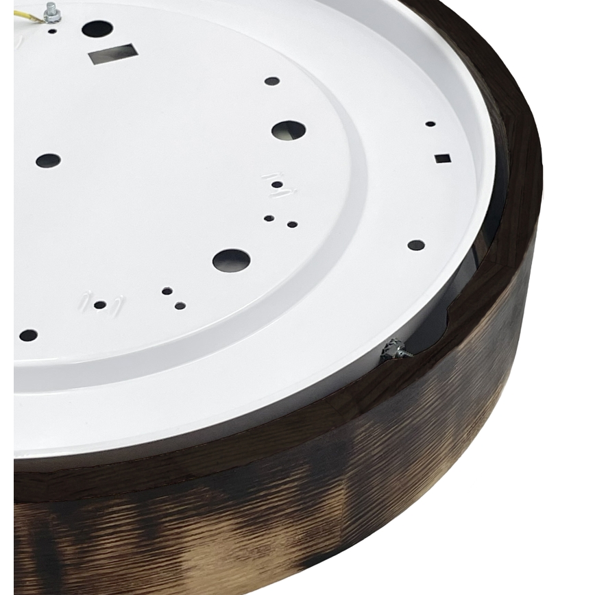 Brilagi - LED-Deckenleuchte CARVALHO SMOKEY LED/36W/230V Eiche Ø 47,5 cm