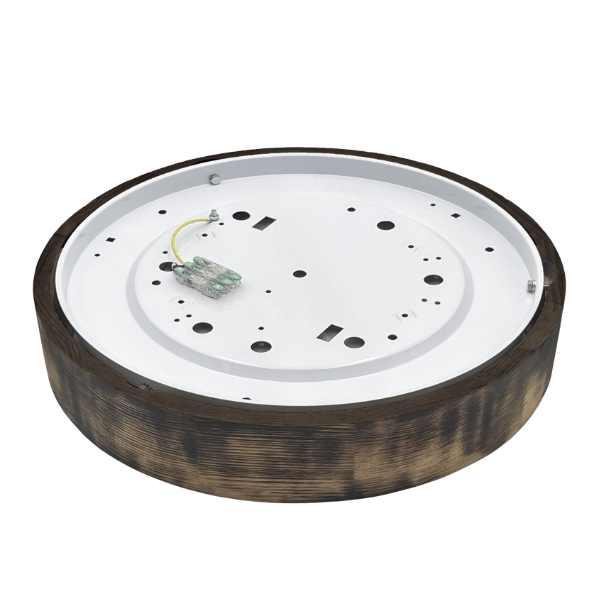 Brilagi - LED-Deckenleuchte CARVALHO SMOKEY LED/36W/230V Eiche Ø 47,5 cm