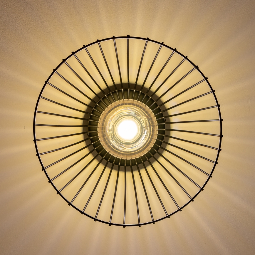 Brilagi - LED-Deckenleuchte CERIA WIRE 1xE27/40W/230V Ø 21 cm schwarz