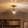 Brilagi - LED-Deckenleuchte CERIA WIRE 1xE27/60W/230V, Ø 80 cm, schwarz
