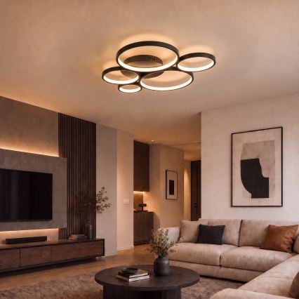 BRILAGI - LED-Deckenleuchte ECHO LED/60W/230V 4000K 50x57 cm schwarz