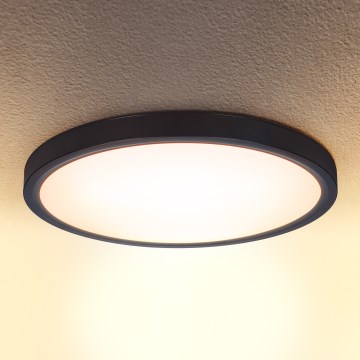 Brilagi - LED-Deckenleuchte ESTELA LED/18W/230V Ø 30 cm schwarz