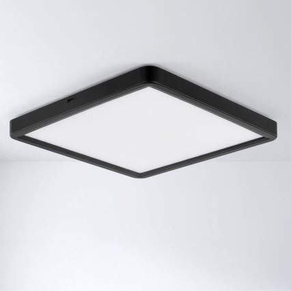 Brilagi - LED Deckenleuchte ESTELA SQUARE LED/24W/230V 31x31 cm schwarz