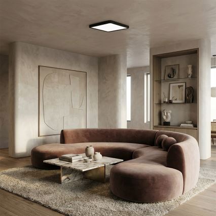 Brilagi - LED Deckenleuchte ESTELA SQUARE LED/24W/230V 31x31 cm schwarz