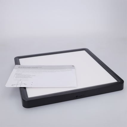 Brilagi - LED Deckenleuchte ESTELA SQUARE LED/24W/230V 31x31 cm schwarz