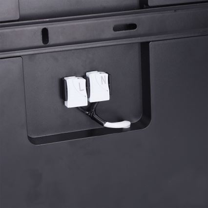 Brilagi - LED Deckenleuchte ESTELA SQUARE LED/24W/230V 31x31 cm schwarz