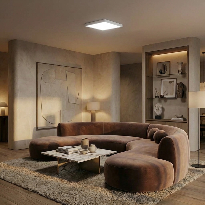 Brilagi - LED-Deckenleuchte ESTELA SQUARE LED/24W/230V 31x31 cm weiß