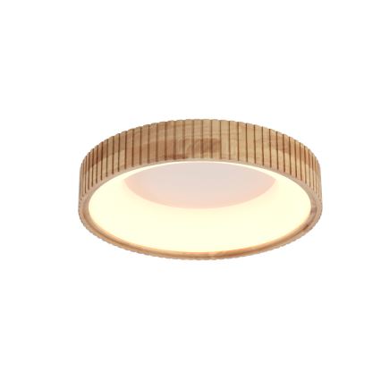 Brilagi - LED-Deckenleuchte FALCON WOOD MODERN LED/30W/230V 3000/4000/6000K Ø 45 cm Holz