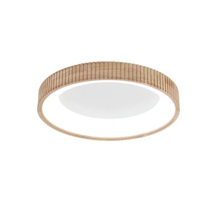 Brilagi - LED-Deckenleuchte FALCON WOOD MODERN LED/40W/230V 3000/4000/6000K Ø 60 cm Holz