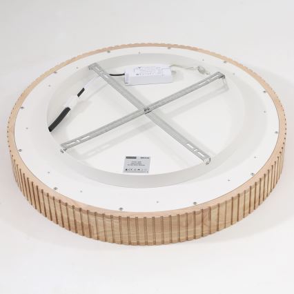 Brilagi - LED-Deckenleuchte FALCON WOOD MODERN LED/40W/230V 3000/4000/6000K Ø 60 cm Holz