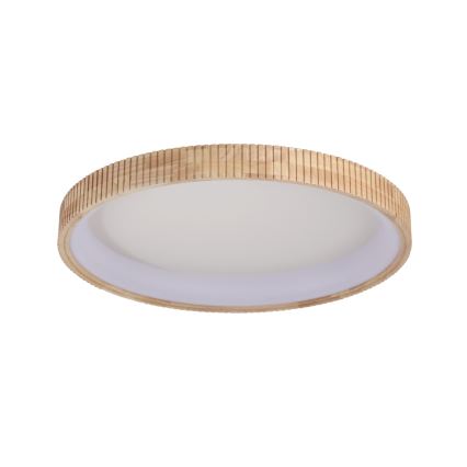 Brilagi - LED-Deckenleuchte FALCON WOOD MODERN LED/60W/230V 3000/4000/6000K Ø 80 cm Holz