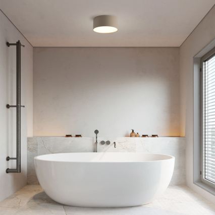 Brilagi - LED-Badezimmer-Deckenleuchte FORIS LED/20W/230V Ø 15 cm beige IP44