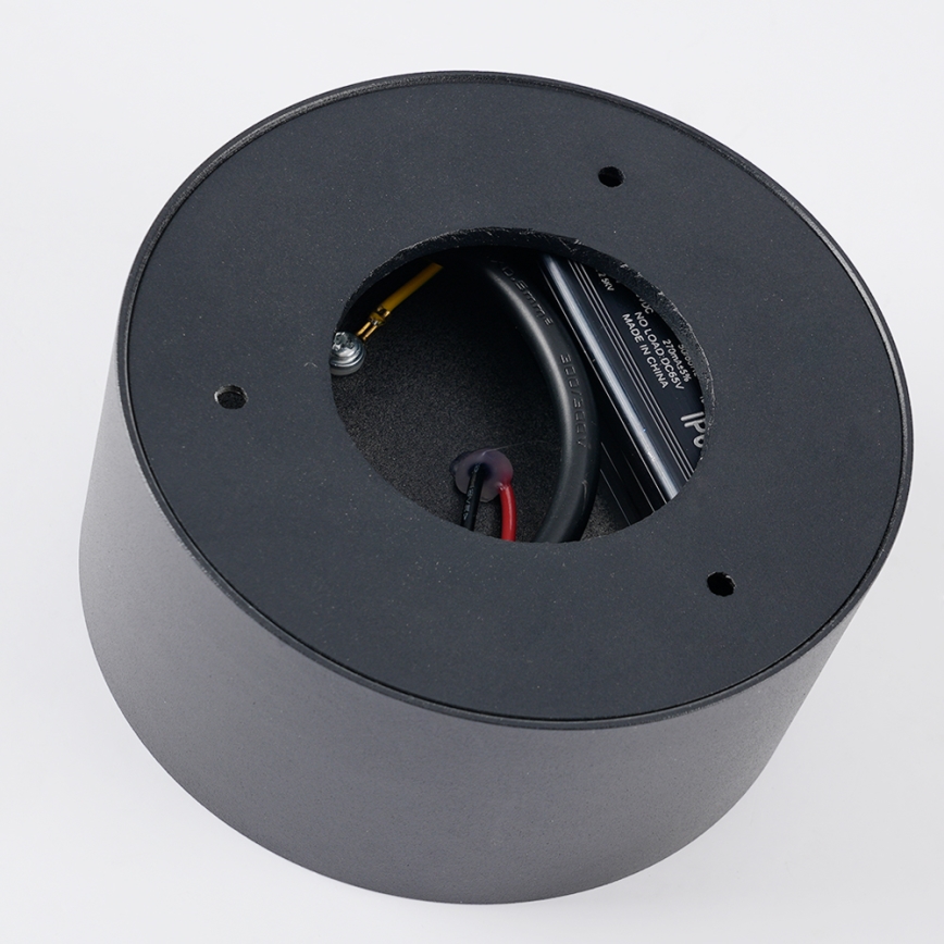 Brilagi - LED-Badezimmer-Deckenleuchte FORIS LED/9W/230V Ø 9 cm Anthrazit IP44 CRI 90