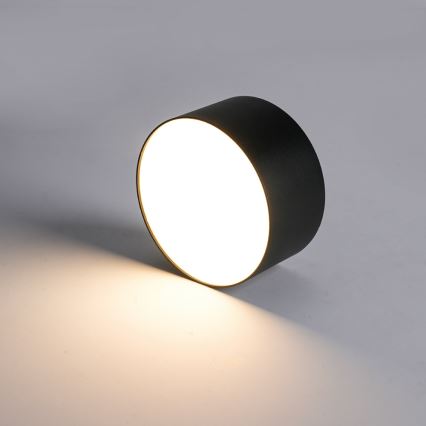 Brilagi - LED-Deckenleuchte für Badezimmer FORIS LED/9W/230V Ø 9 cm schwarz IP44