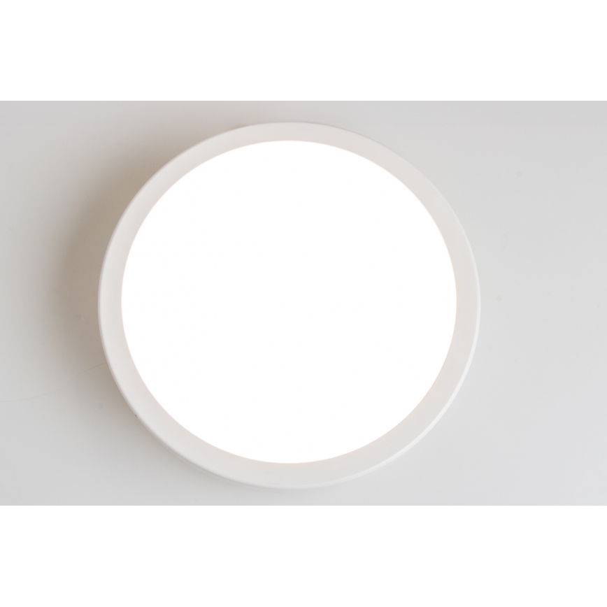 Brilagi - LED-Deckenleuchte für Badezimmer PERA LED/18W/230V d 22 cm IP65 weiß