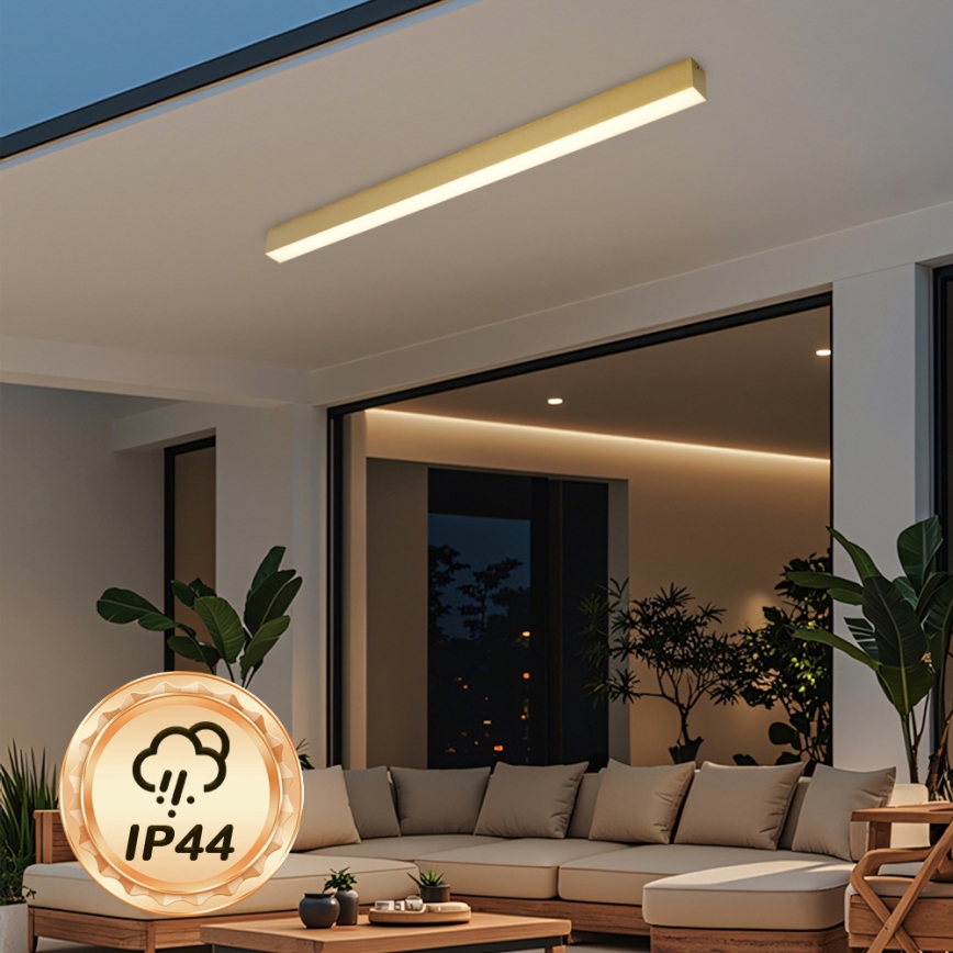 Brilagi - LED Badezimmer-Deckenleuchte SLEEKLINE LED/40W/230V 3000/4500/6000K goldfarben IP44