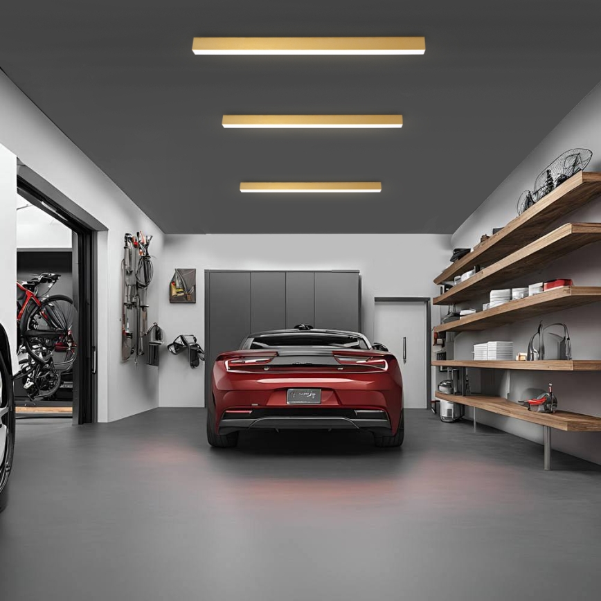 Brilagi - LED Badezimmer-Deckenleuchte SLEEKLINE LED/40W/230V 3000/4500/6000K goldfarben IP44