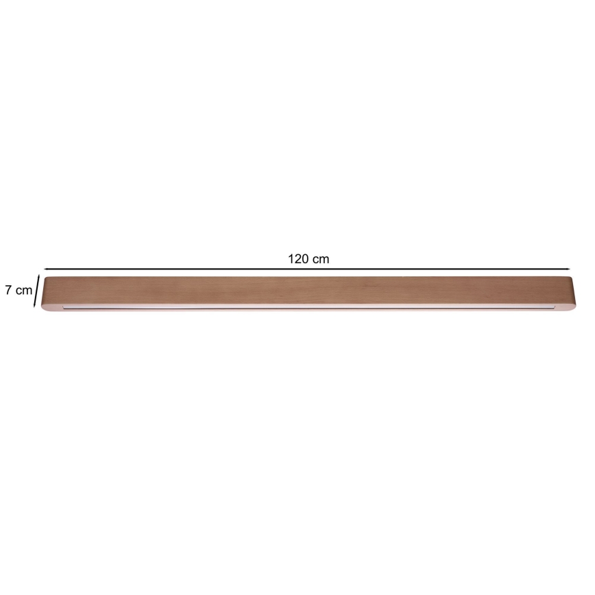 BRILAGI - LED Deckenleuchte GARDALINE LED/90W/230V Eiche