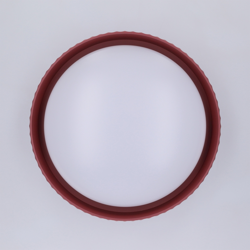 Brilagi - LED-Deckenleuchte LUCIA LED/24W/230V Ø 31 cm rot