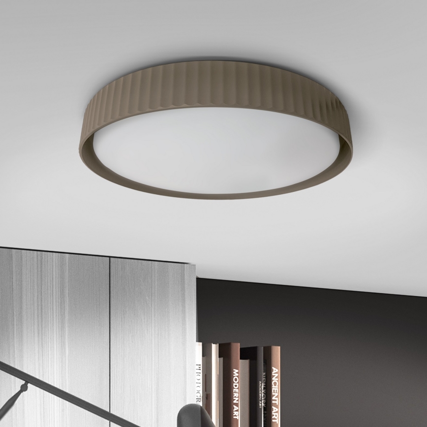 Brilagi - LED-Deckenleuchte LUCIA LED/24W/230V Ø 31 cm taupe