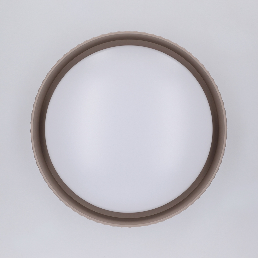 Brilagi - LED-Deckenleuchte LUCIA LED/24W/230V Ø 31 cm taupe