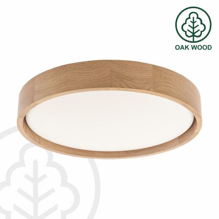 Brilagi - LED-Deckenleuchte MANAROLA PLAIN LED/24W/230V 3000K Ø 41 cm Eiche