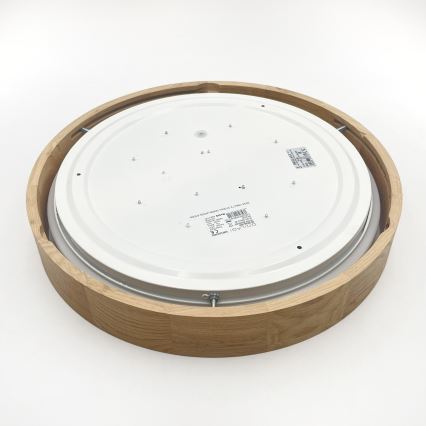 Brilagi - LED-Deckenleuchte MANAROLA PLAIN LED/24W/230V 3000K Ø 41 cm Eiche