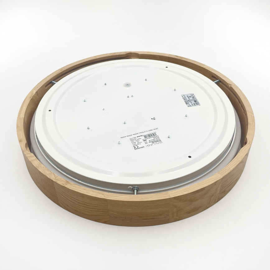 Brilagi - LED-Deckenleuchte MANAROLA PLAIN LED/24W/230V 3000K Ø 41 cm Eiche
