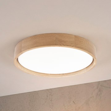 Brilagi - LED-Deckenleuchte MANAROLA PLAIN LED/24W/230V 4000K Ø 41 cm Eiche