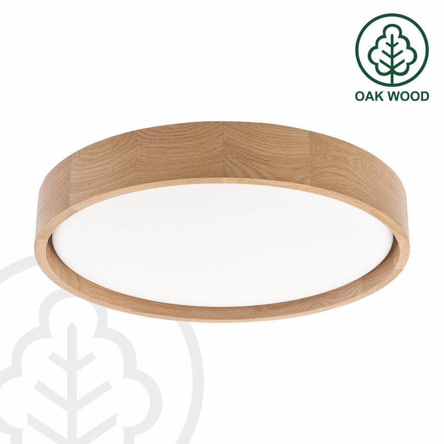Brilagi - LED-Deckenleuchte MANAROLA PLAIN LED/24W/230V 4000K Ø 41 cm Eiche