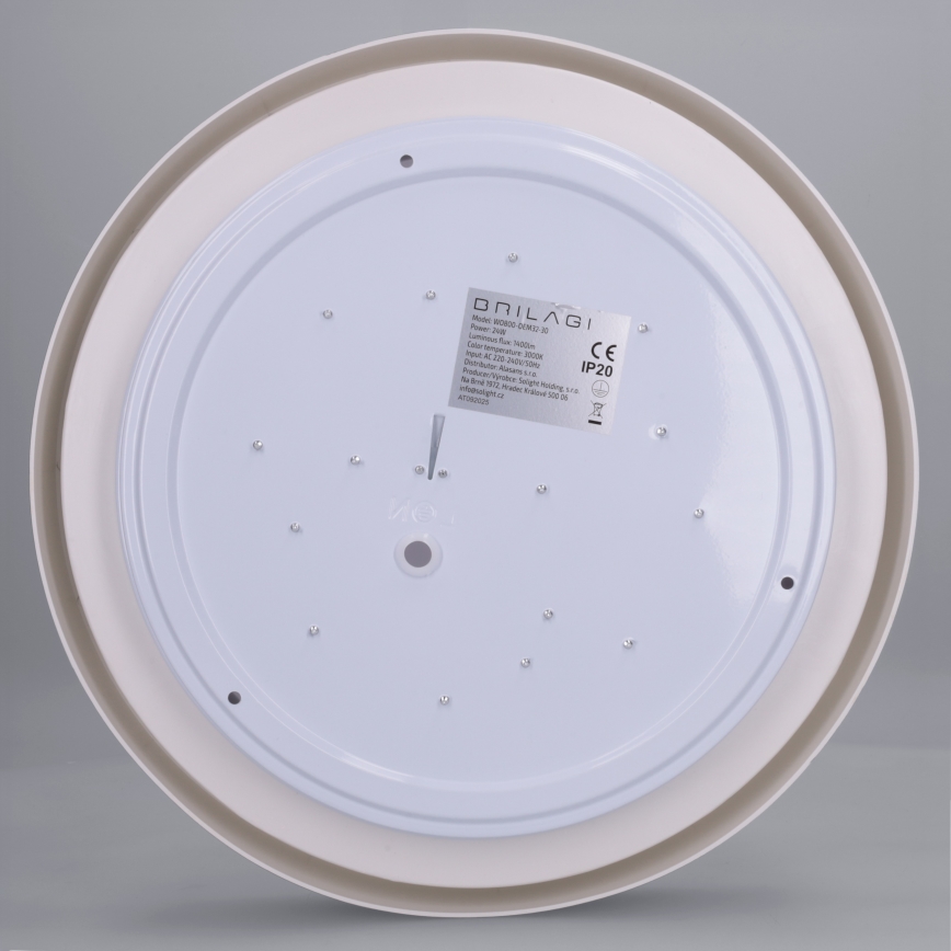 Brilagi - LED-Deckenleuchte MATTEO LED/24W/230V Ø 31 cm grün
