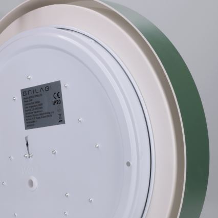 Brilagi - LED-Deckenleuchte MATTEO LED/24W/230V Ø 31 cm grün