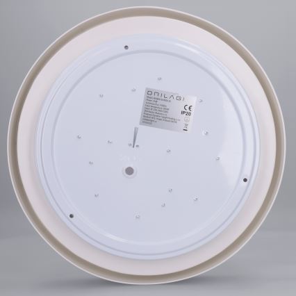 Brilagi - LED-Deckenleuchte MATTEO LED/24W/230V Ø 31 cm schwarz