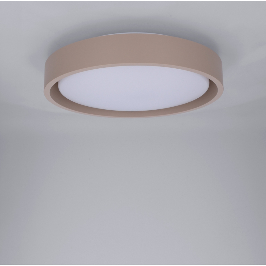 Brilagi - LED-Deckenleuchte MATTEO LED/24W/230V Ø 31 cm taupe