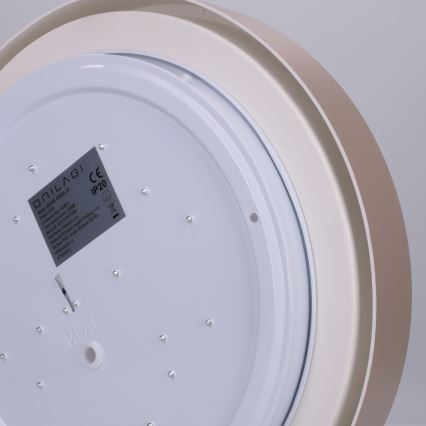 Brilagi - LED-Deckenleuchte MATTEO LED/24W/230V Ø 31 cm taupe