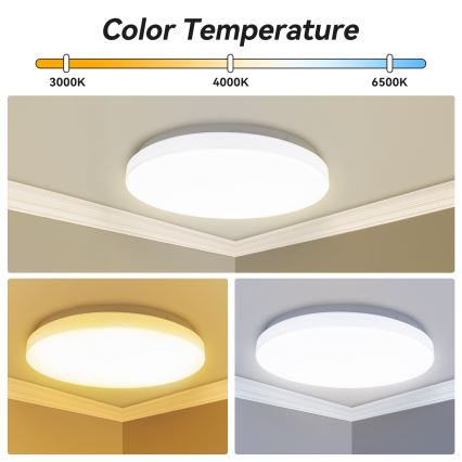Brilagi - LED-Deckenleuchte MILKY WAY LED/24W/230V 3000/4000/6500K Ø 38 cm