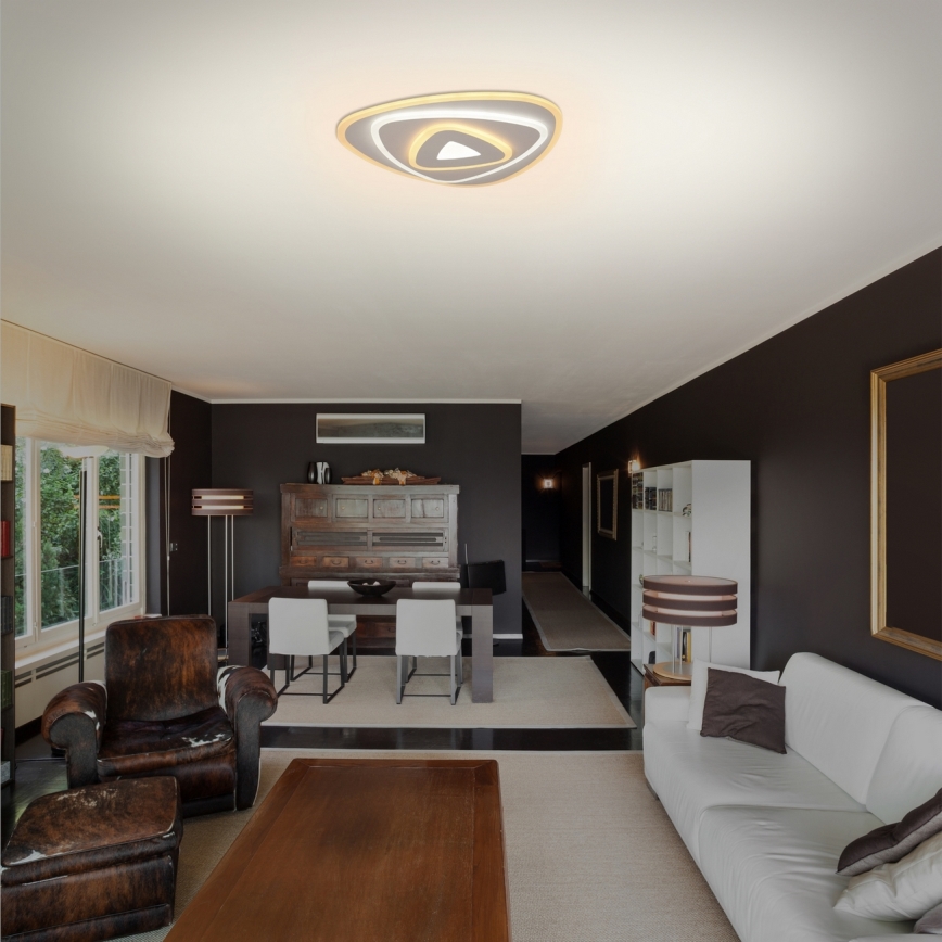 Brilagi - Dimmbare LED-Deckenleuchte MODERN MINI LED/45W/230V 3000/4000/6000K + Fernbedienung