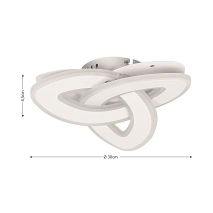 Brilagi - Dimmbare LED-Deckenleuchte MODERN MINI LED/49W/230V 3000/4000/6000K + Fernbedienung