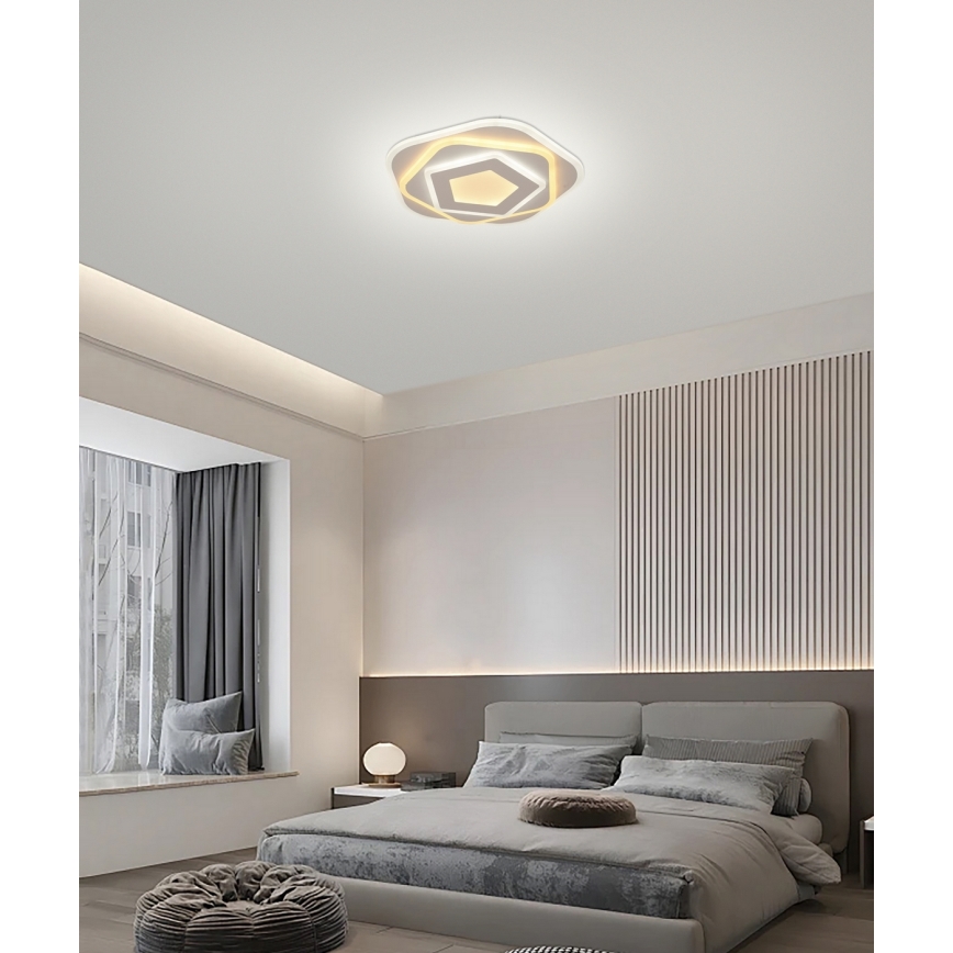 Brilagi - Dimmbare LED-Deckenleuchte MODERN MINI LED/53W/230V 3000/4000/6000K + Fernbedienung