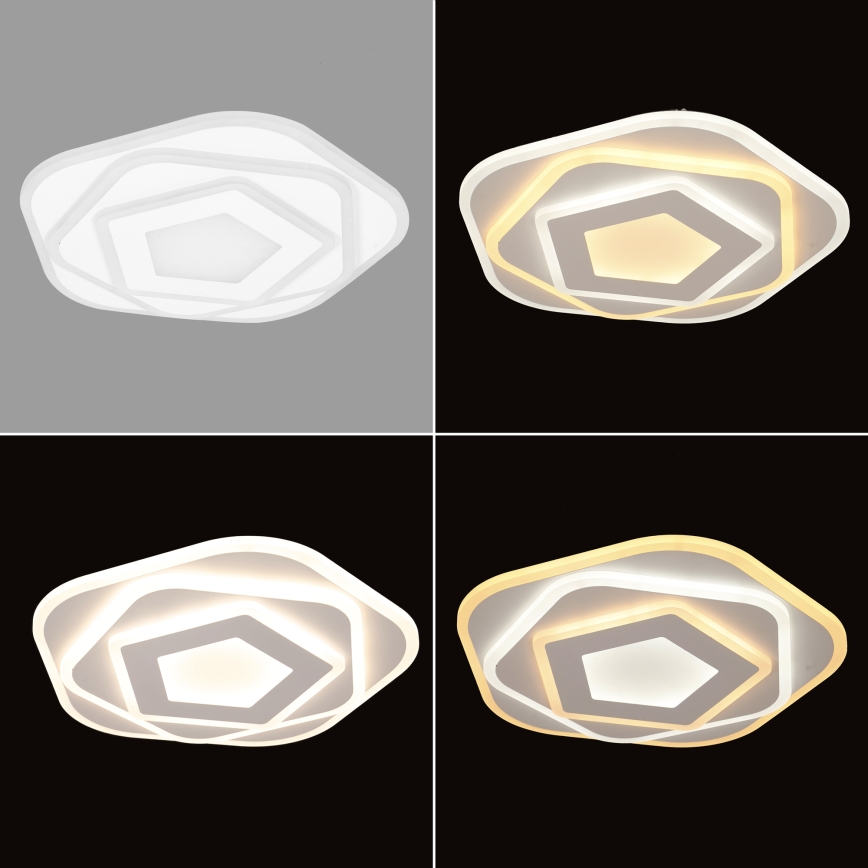 Brilagi - LED dimmbares Deckenleuchte MODERN MINI LED/53W/230V 3000/4000/6000K Ø 30 cm + Fernbedienung