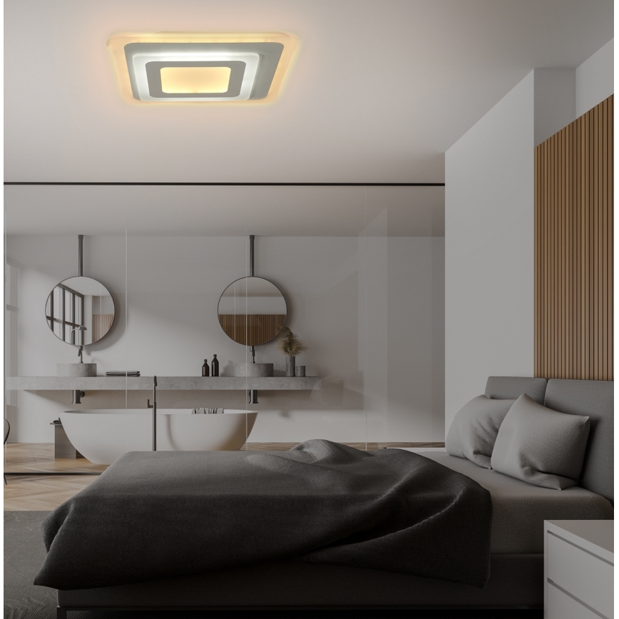 Brilagi - LED-dimmbare Deckenleuchte MODERN MINI LED/65W/230V 3000-6000K 37x37 cm + Fernbedienung