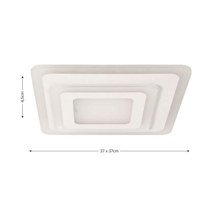 Brilagi - LED-dimmbare Deckenleuchte MODERN MINI LED/65W/230V 3000-6000K 37x37 cm + Fernbedienung