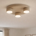 Brilagi - LED-Deckenleuchte MONO 3xGX53/12W/230V Ø 30 cm beige